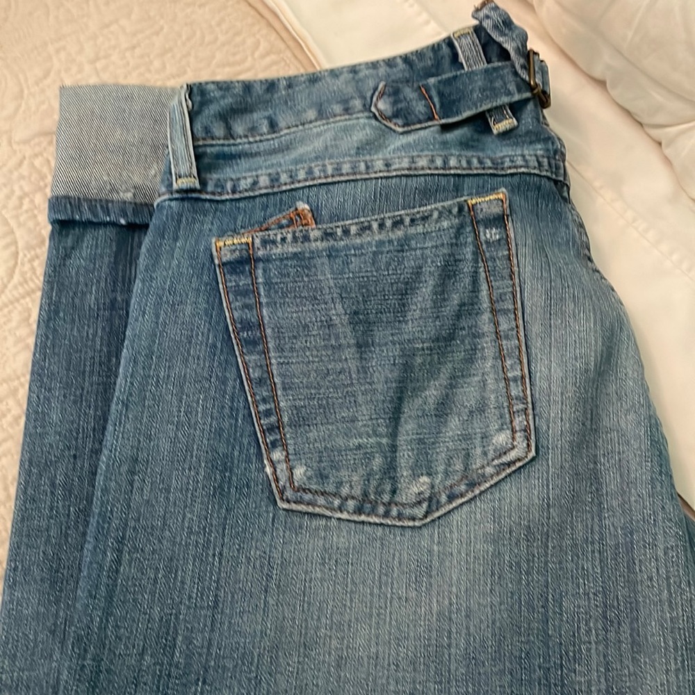 These Lucky jeans are adorable.  They have patchwork on the legs.